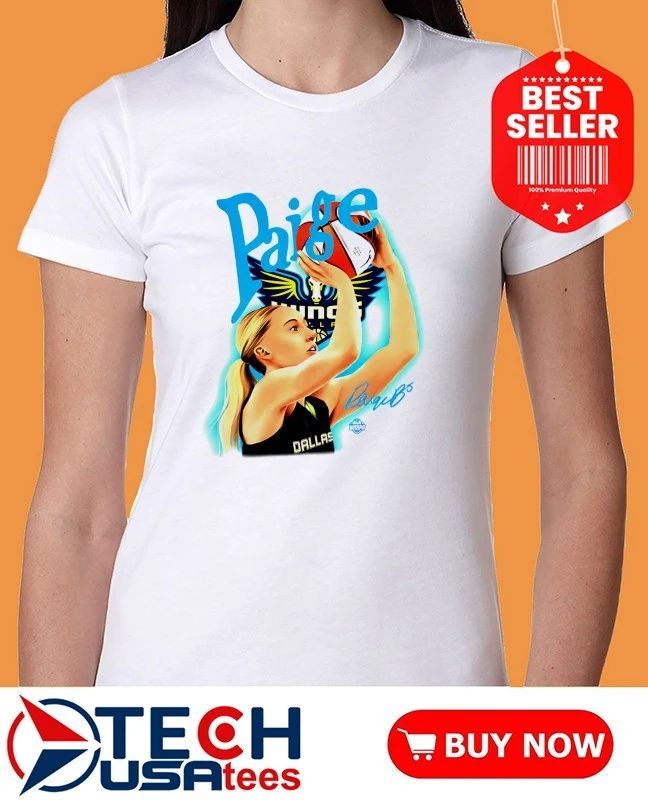 Paige Bueckers Dallas Wings WNBA 2026 signature shirt