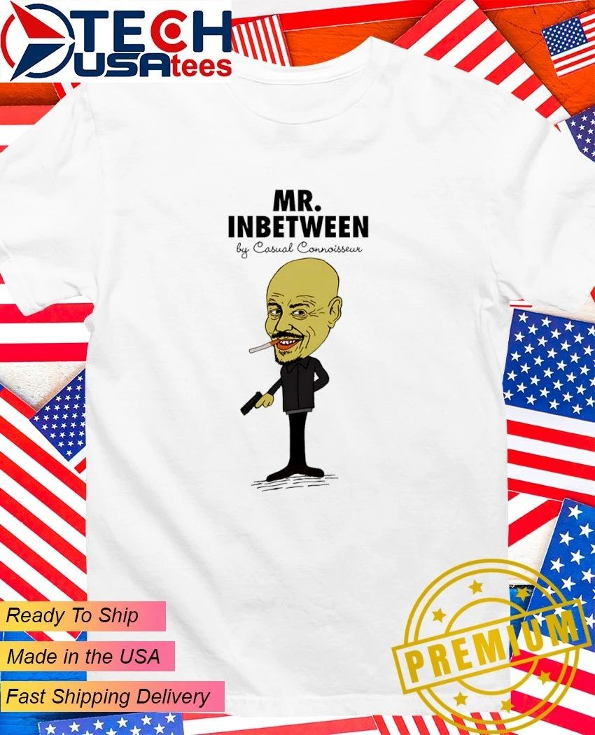 Mr. Inbetween caricature shirt