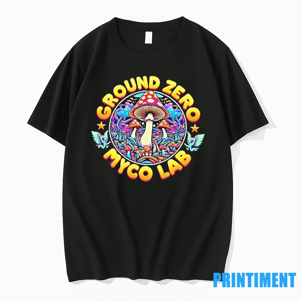 Mushroom Ground Zero Myco Lab Tshirts Sweater