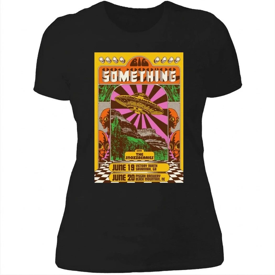 Big Something June 19-20 2026 Shows in Savannah and Black Mountain Concert Poster Shirt