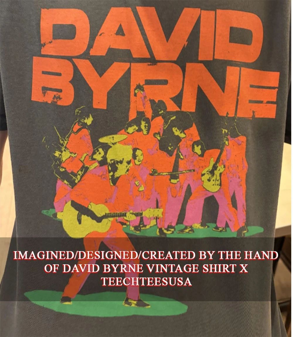 David Byrne vintage shirt