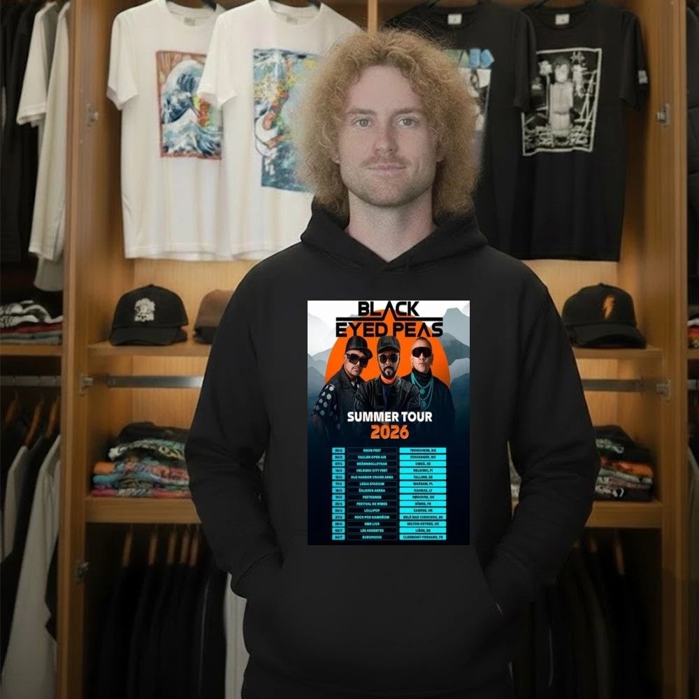 Black Eyed Peas Summer Tour 2026 Poster Shirt