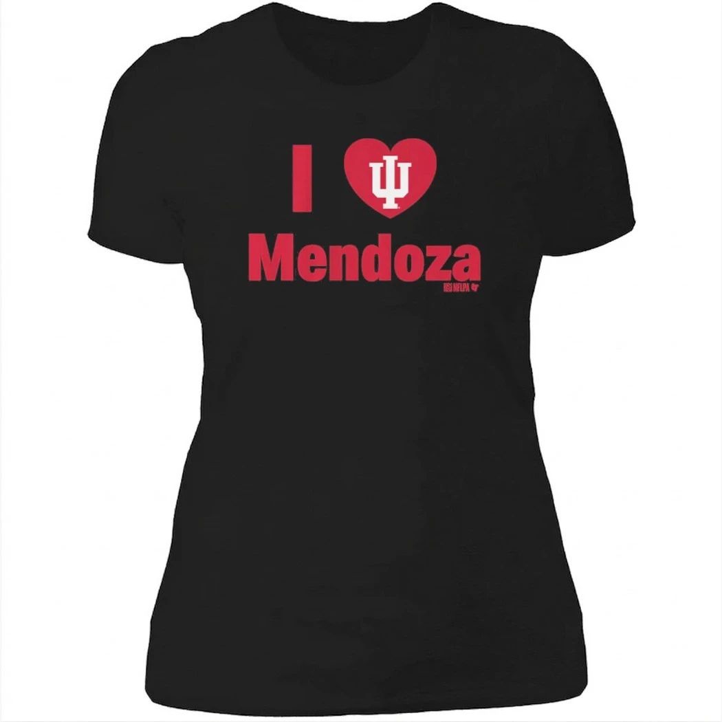 Indiana Football I Heart Fernando Mendoza Shirt
