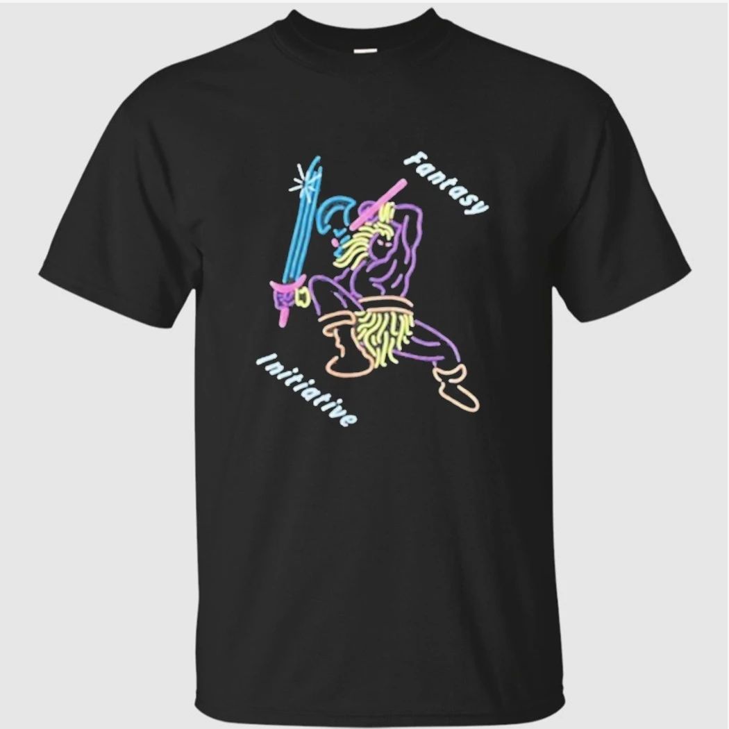 Fantasy Initiative Slash Puff Print Shirt