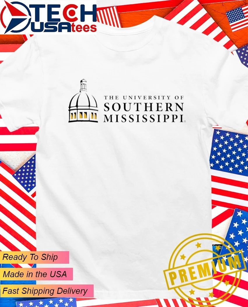 The University of Southern Mississippi Institutional logo shirt