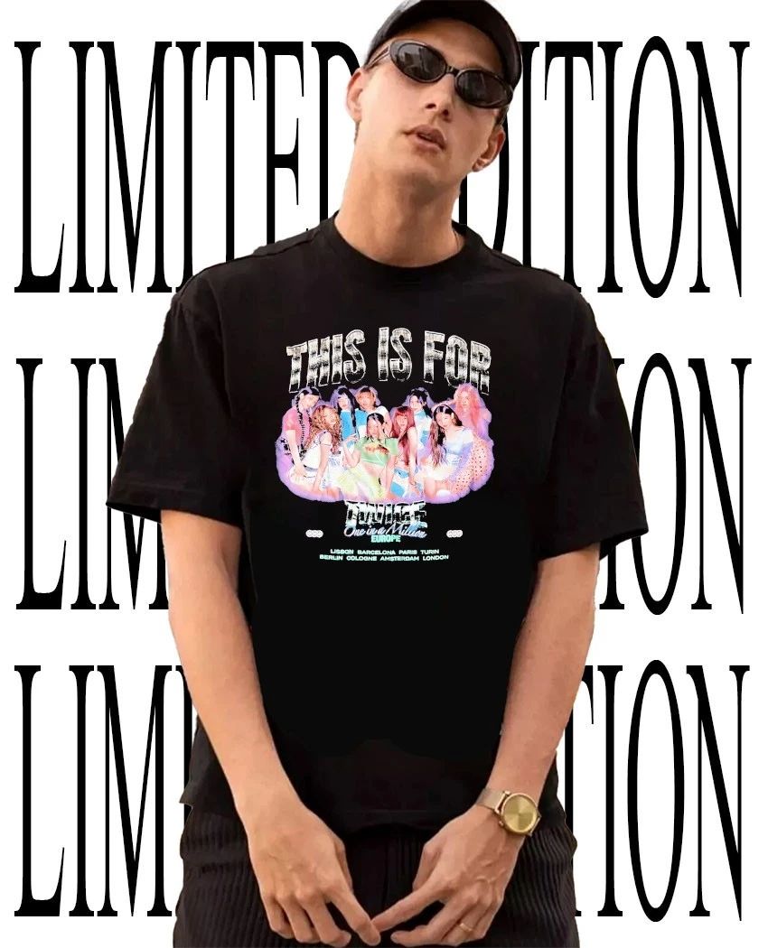 This is for Twice one in a million Europe World Tour shirt
