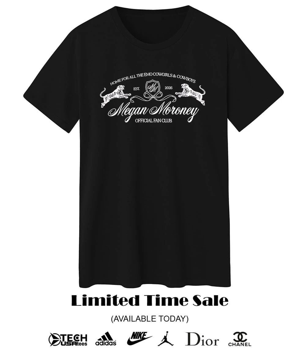 Home for all the Emo Cowgirls and Cowboys Megan Moroney Official Fan Club est. 2026 shirt