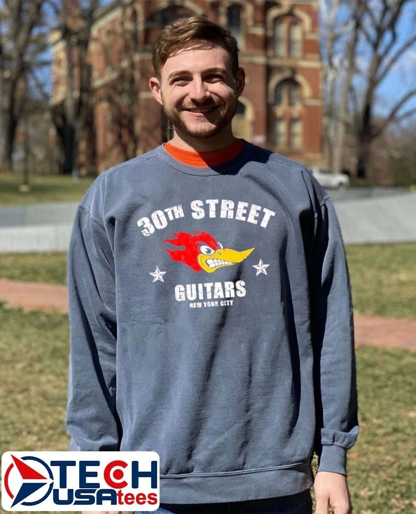 30th Street Guitars New York City logo shirt