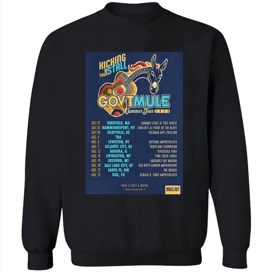 Gov’t Mule Summer Tour 2026 Shirt