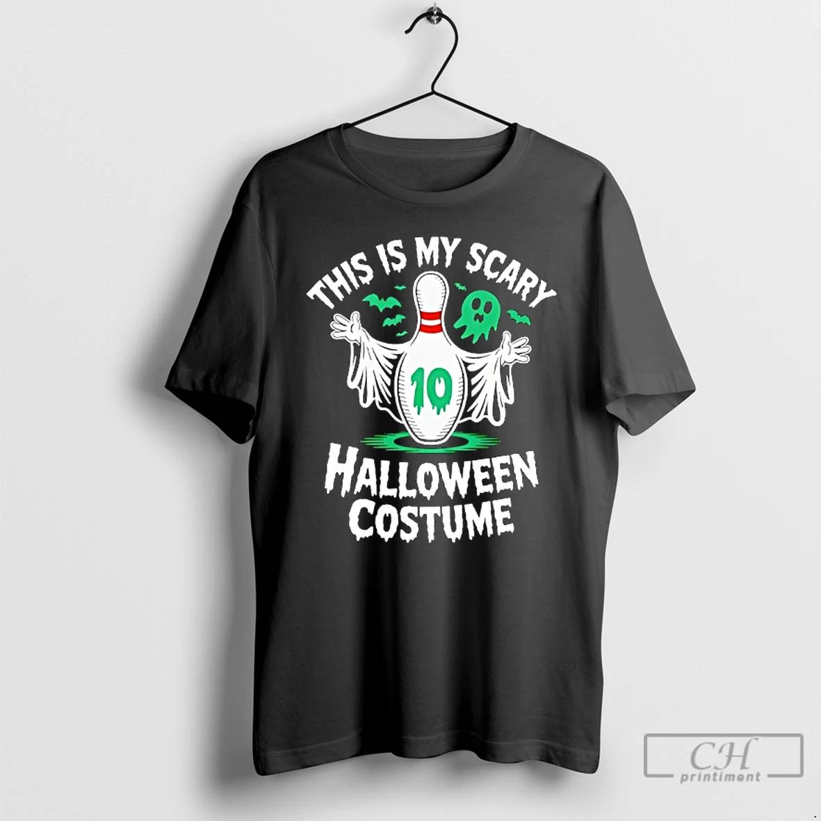 Classic This Is My Scary Halloween Costume Bowling T Shirts