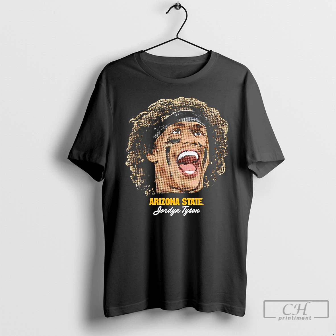 Classic Jordyn Tyson Arizona State Sun Devils Big Face T Shirts