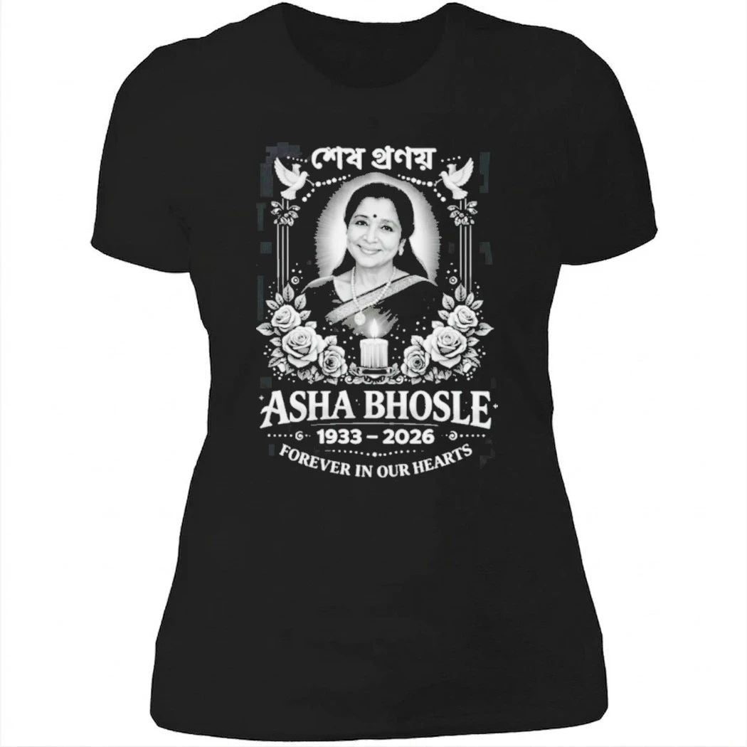 Rest in Peace Asha Bhosle Shirt