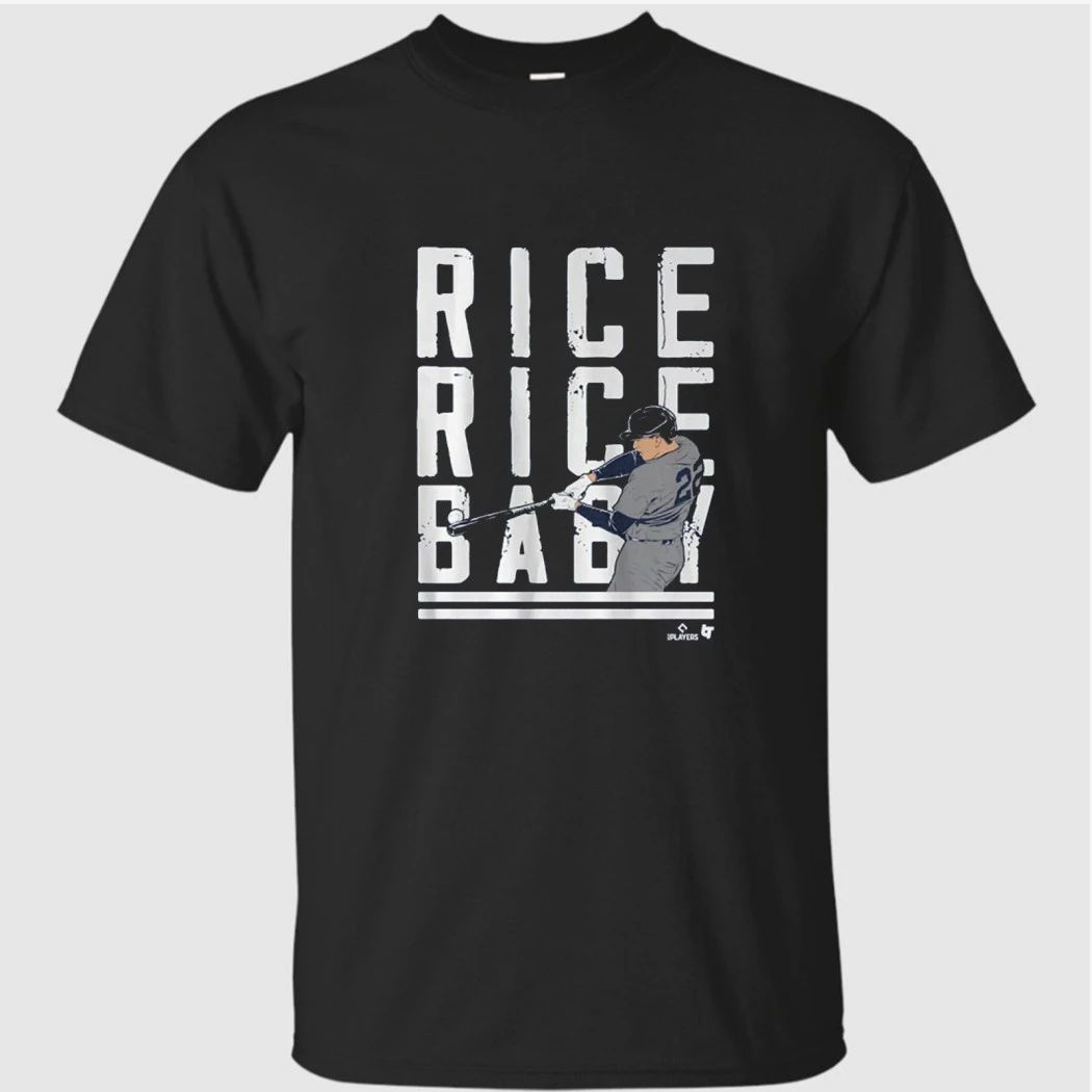 Ben Rice Rice Rice Baby Baseball Shirt