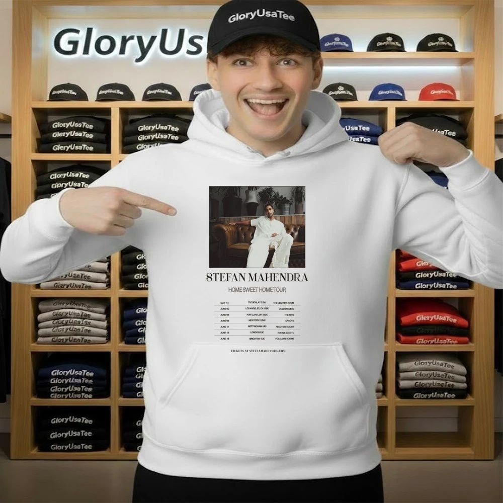 Stefan Mahendra Home Sweet Home Tour 2026 Poster Shirt