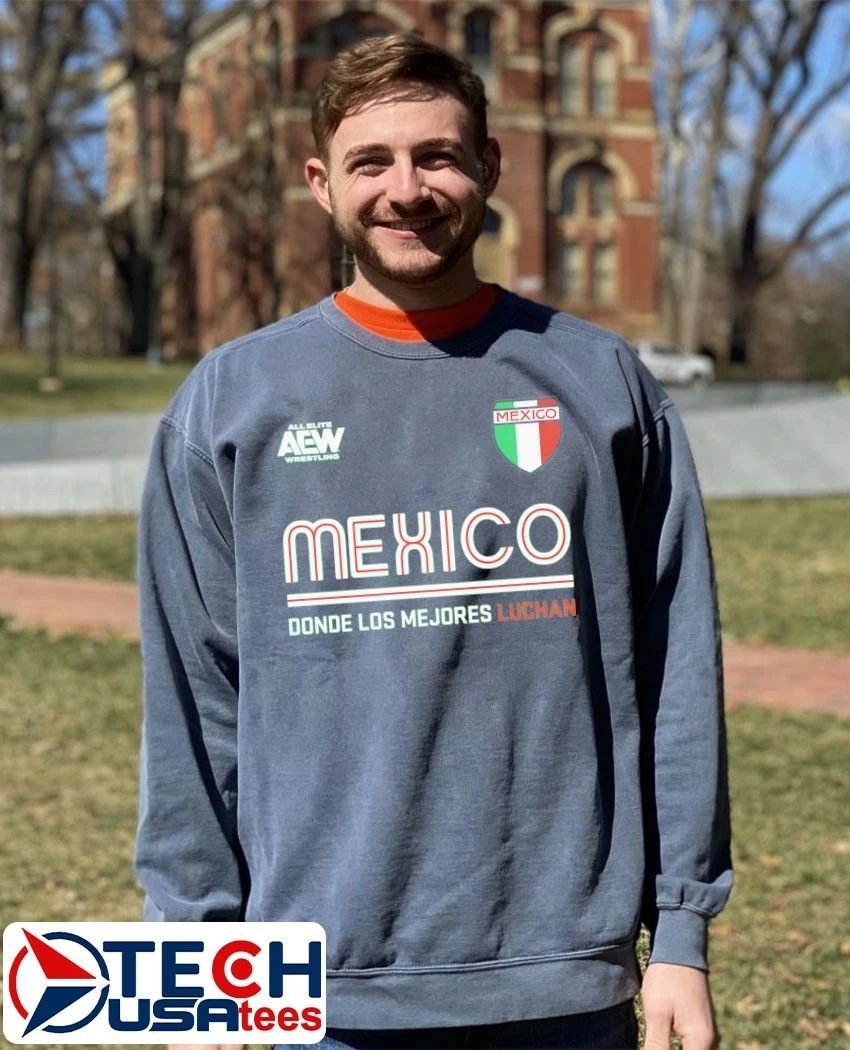 AEW Tournament Soccer Mexico where the best wrestle shirt