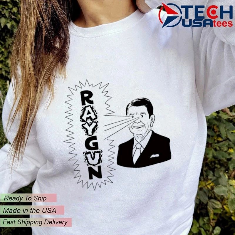 Ronald Reagan layer eyes shirt
