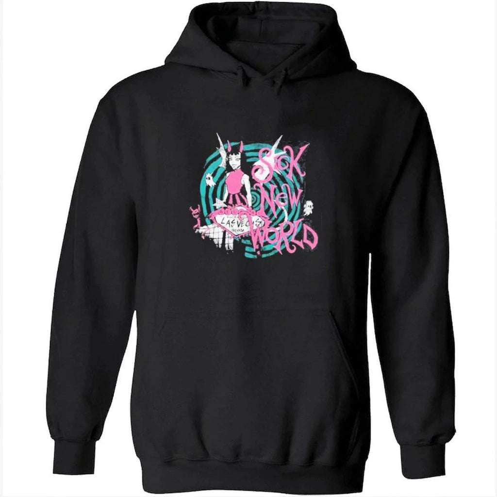 Sick New World Las Vegas 2026 Festival Merch Tee At Las Vegas Festival Grounds On April 25 2026 The Vampire Bat Girl T-Shirt