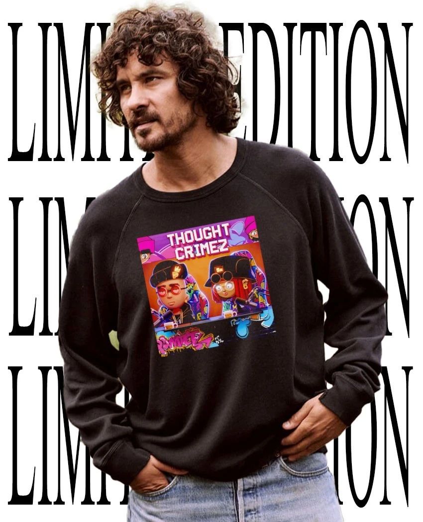Thought Crimez graffiti-style shirt