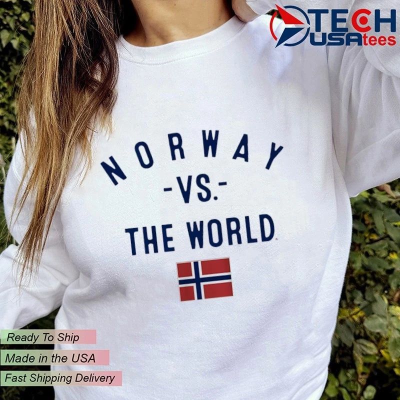 Norway vs. The World flag shirt