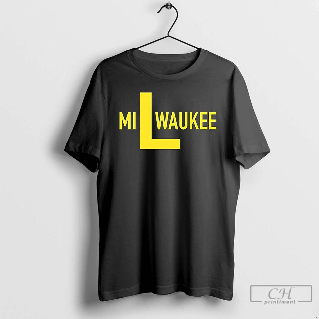 Classic Take The L Milwaukee Brewers T Shirts
