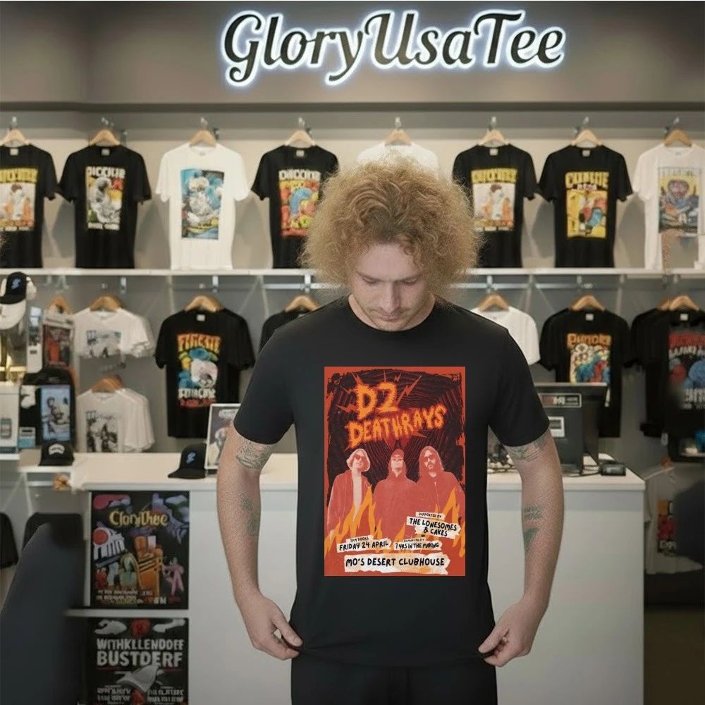 DZ DEATHRAYS Tour Burleigh Heads Australia On Apr 24 2026 Poster Shirt