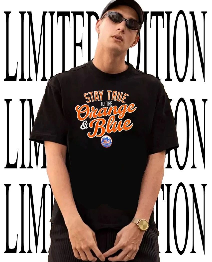 Stay true to the Orange and Blue New York Mets shirt