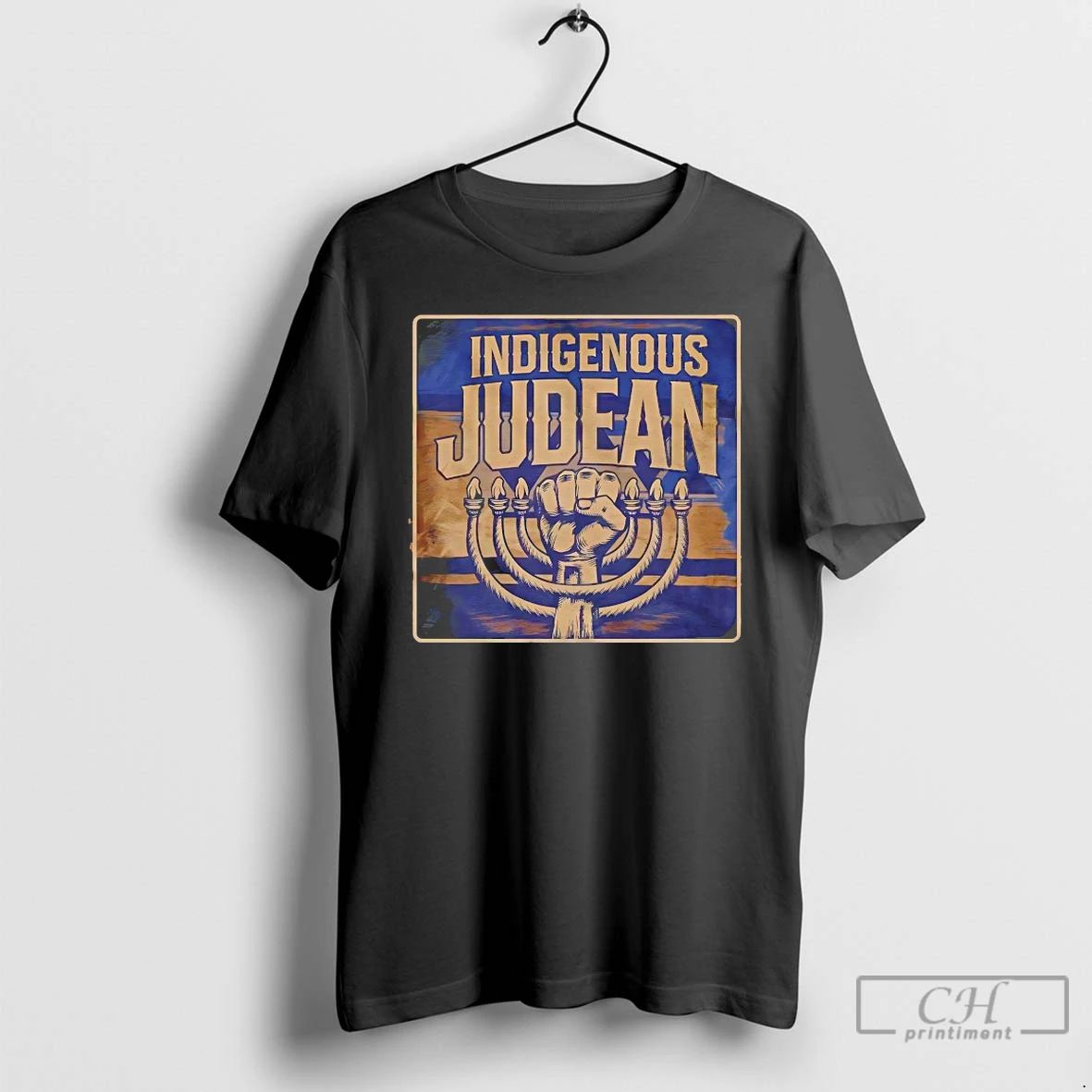 Premium Tommy Robinson Wearing Indigenous Judean Power T Shirts