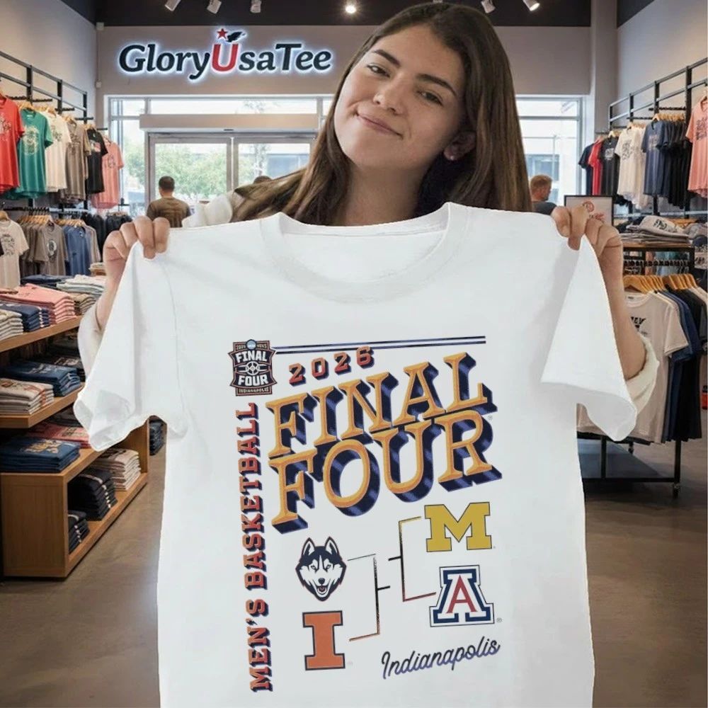 Illinois Basketball 2026 Final Four Bracket Shirt