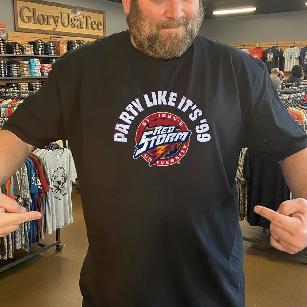 Red St. John’s Basketball Party Like It’s 1999 Shirt