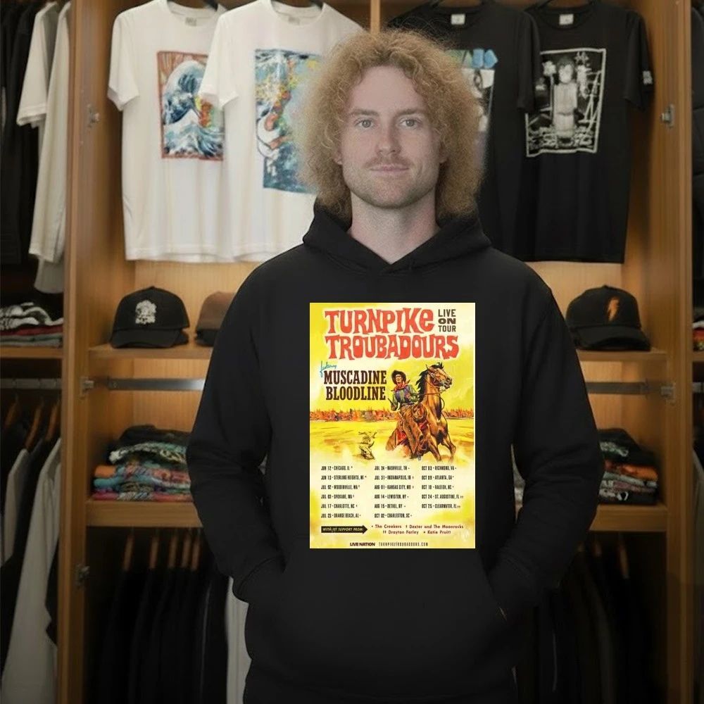 Turnpike Troubadours Summer Tour 2026 Poster Shirt