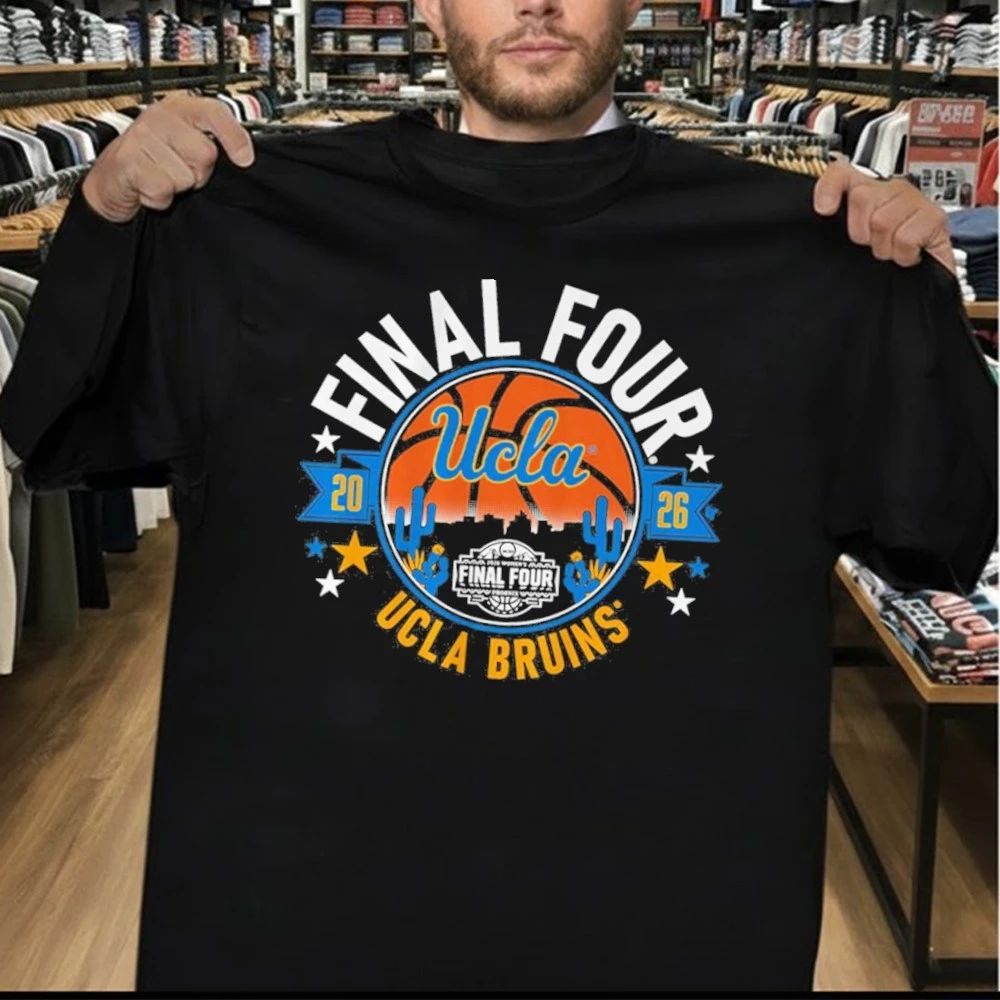 UCLA Bruins NCAA Women’s Basketball 2026 Final Four Shirt