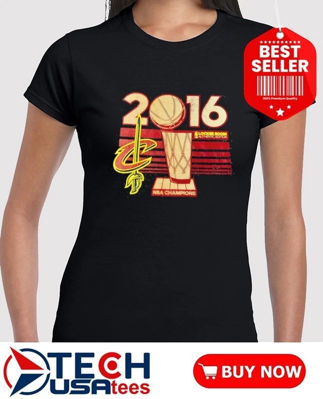 Cleveland Cavaliers 2016 NBA Finals Champions Locker Room Trophy shirt