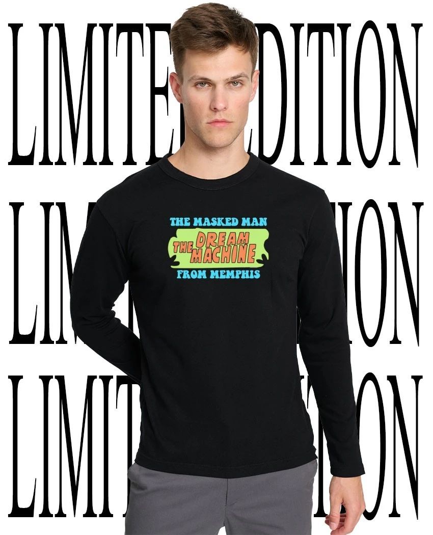 The Masked Man the Dream Machine from Memphis Professional Wrestling Scooby Doo shirt