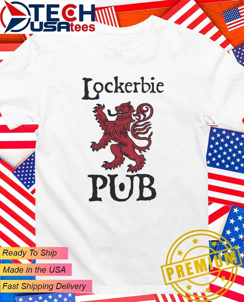 Lockerbie Pub logo shirt