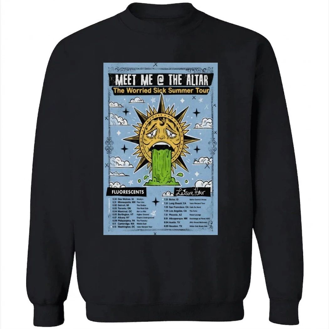Meet Me @ The Altar The Worried Sick Summer Tour 2026 Shirt