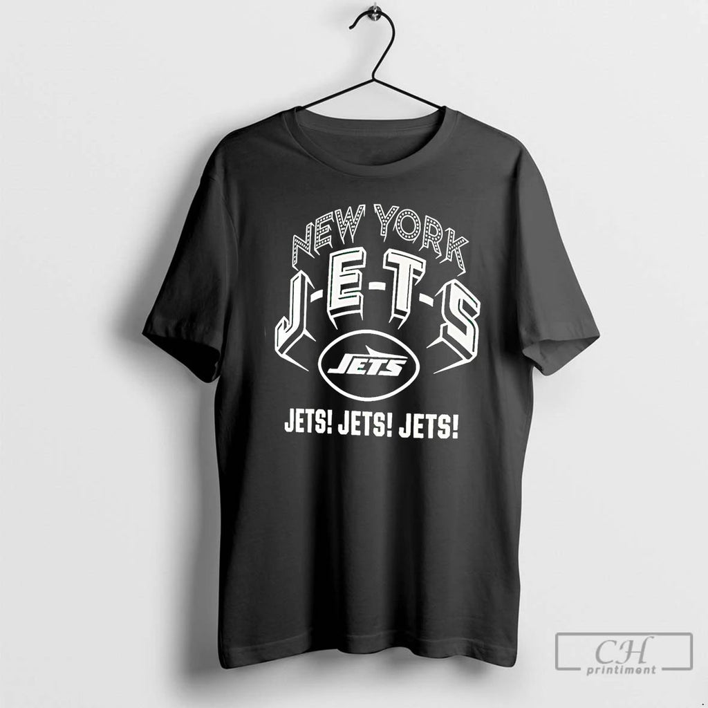 Classic New York Jets Jets Jets Hometown T Shirts