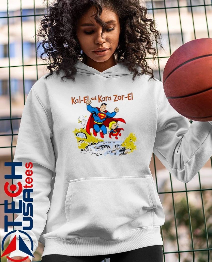 Kal-El and Kara Zor-El Superman shirt