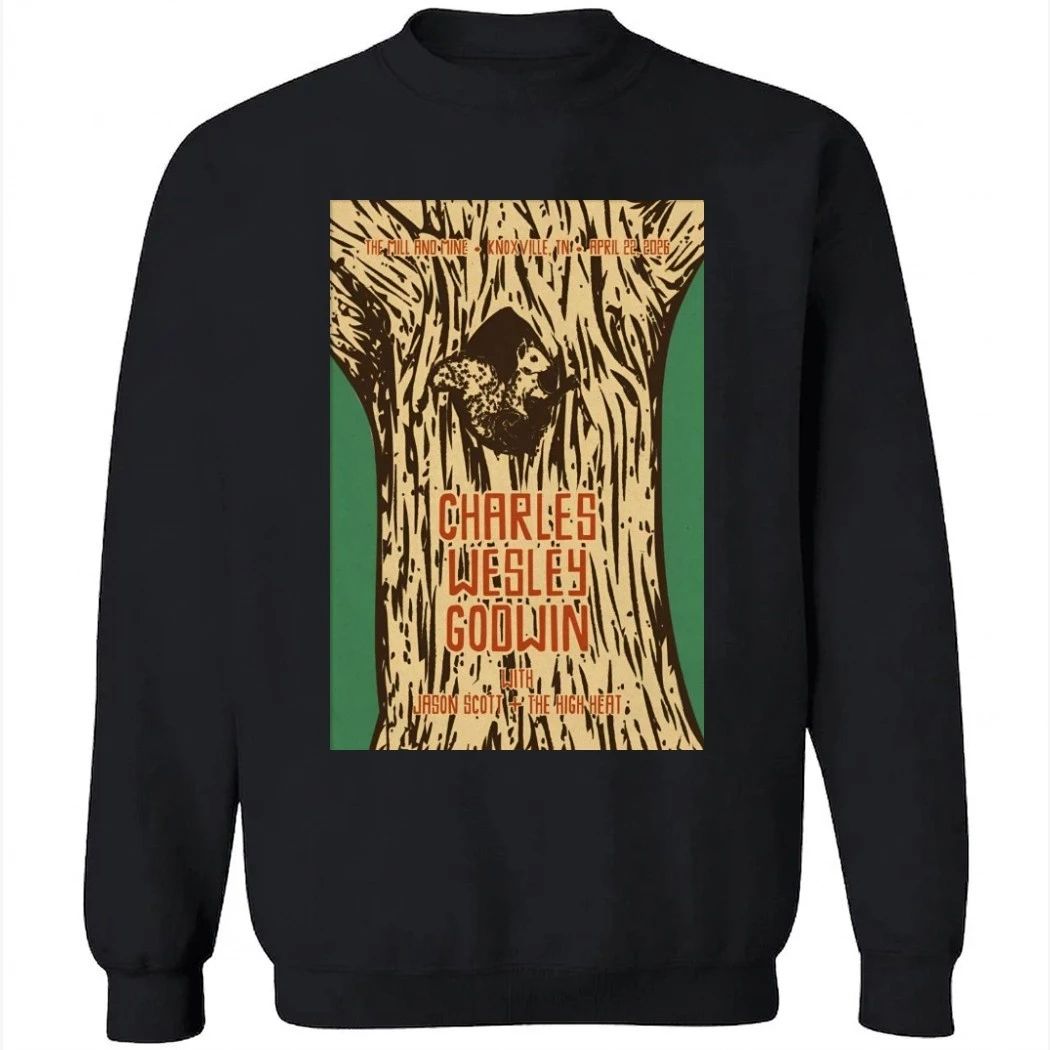 Charles Wesley Godwin Apr 22 2026 The Mill And Mine, Knoxville TN Shirt