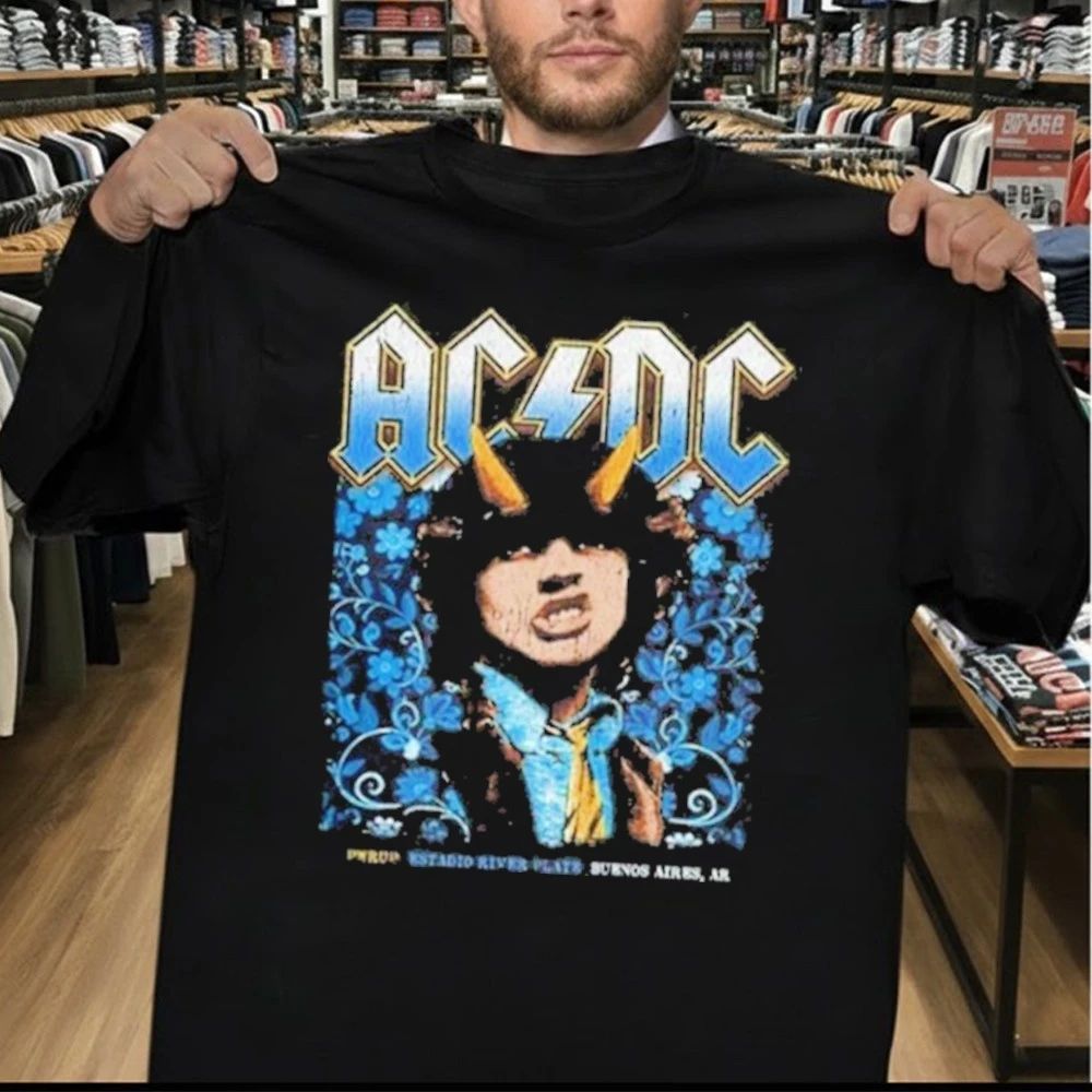 AC DC Merch Argentina PWR Up World Tour 2026 At Estadio River Plate In Buenos Aires Argentina On 23 27 31 March 2026 Im On The Highway To Hell Shirt
