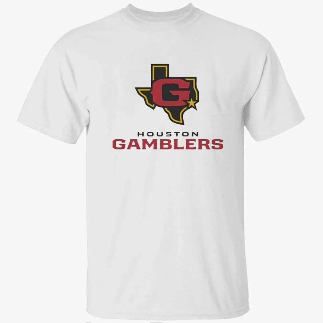Houston Gamblers Primary Logo Shirt