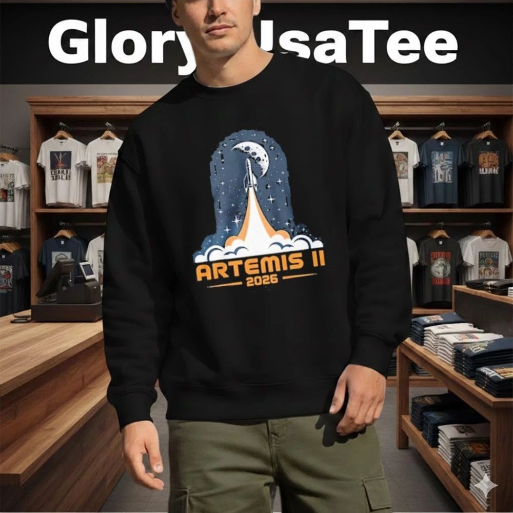 Artemis II Moon Launch 2026 Mission Shirt