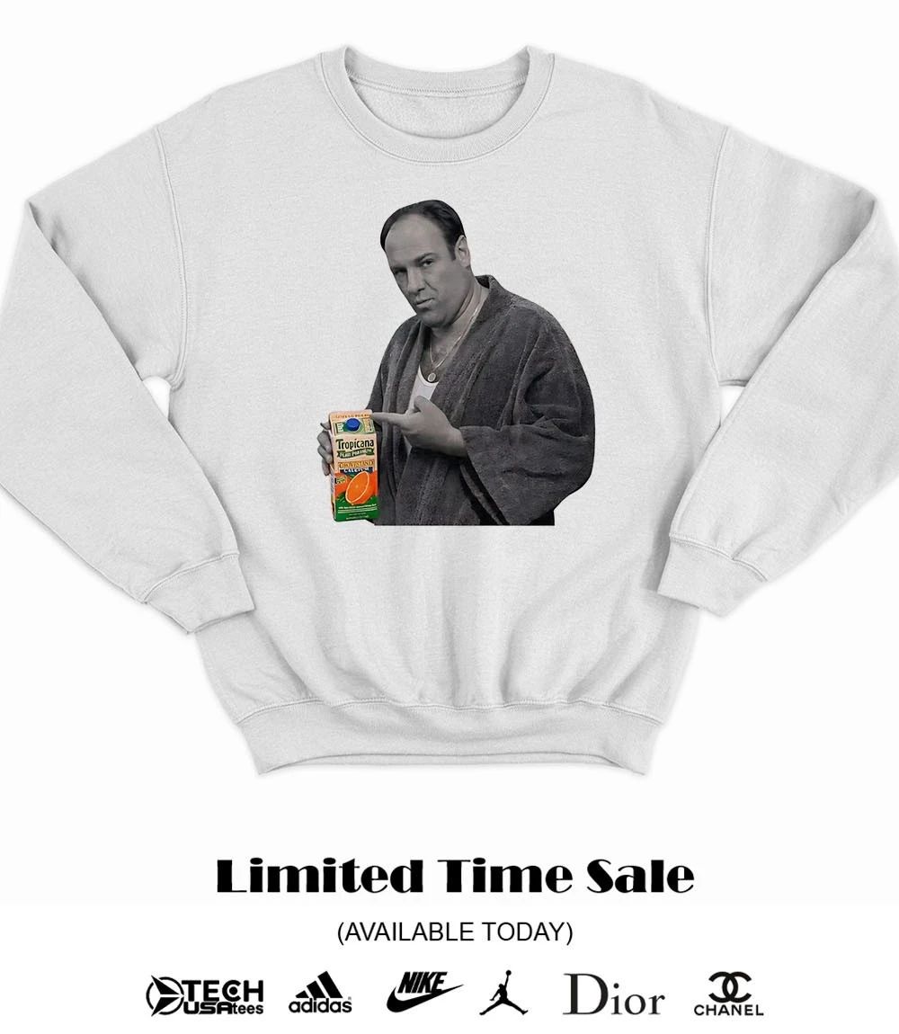 Some pulp Tony Soprano shirt