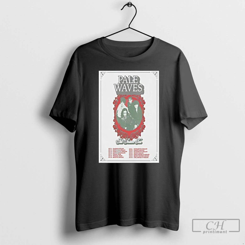 Classic Pale Waves Uk And Ireland 2025 Tour T Shirts
