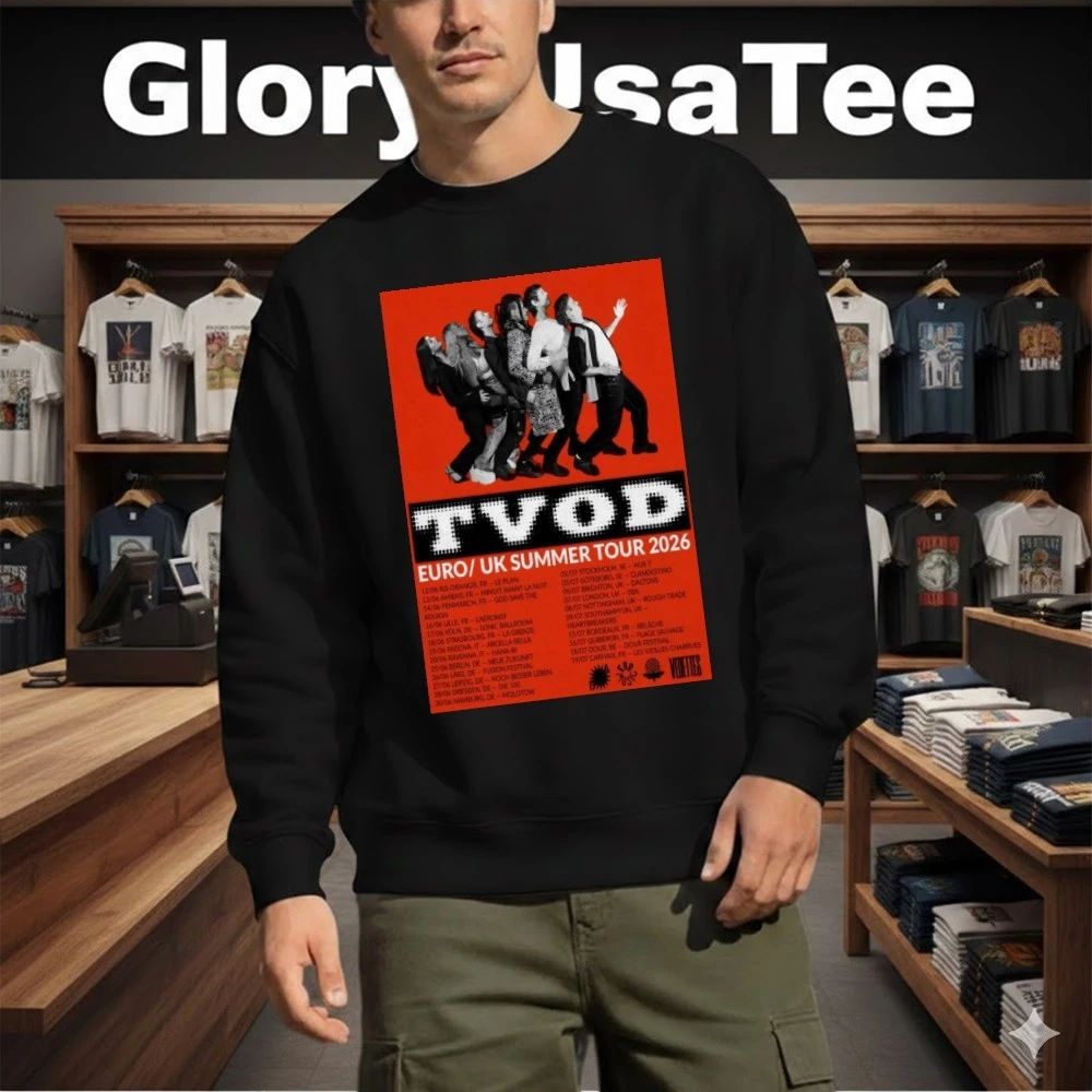 TVOD Europe UK 2026 Summer Tour Poster Shirt