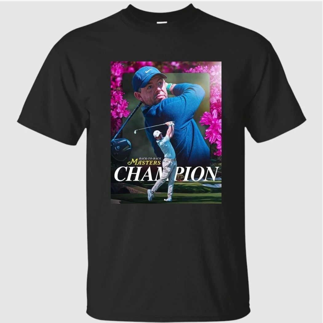 Congrats Rory McIlroy Back To Back Masters Champions 2026 Shirt