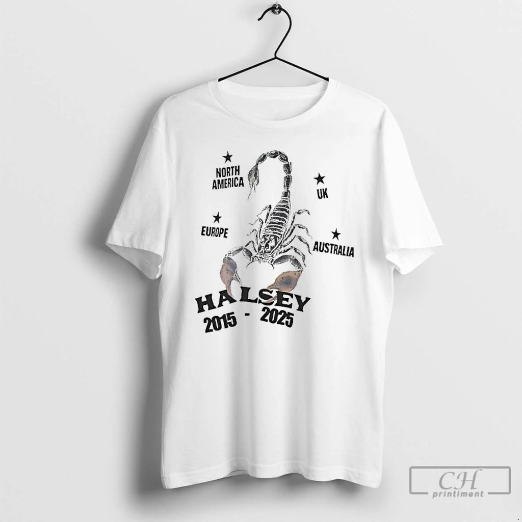 Classic Halsey Scorpion North America Europe Uk Australia 2015 2025 T Shirts