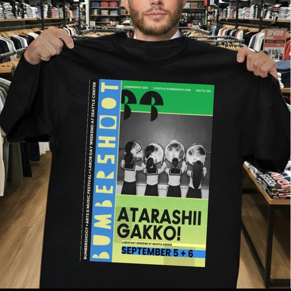 Atarashii Gakko! Sep 5-6 2026 Seattle, WA Tour Poster Shirt