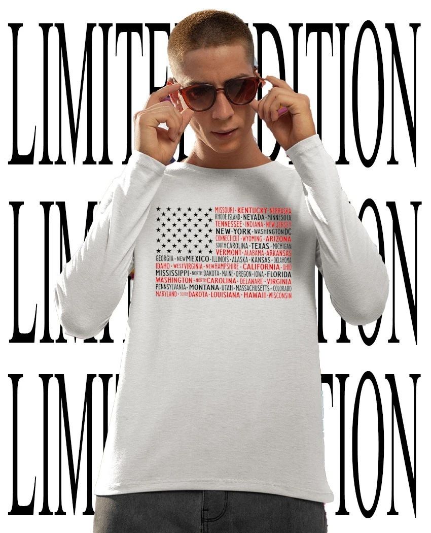 50 States American Flag shirt