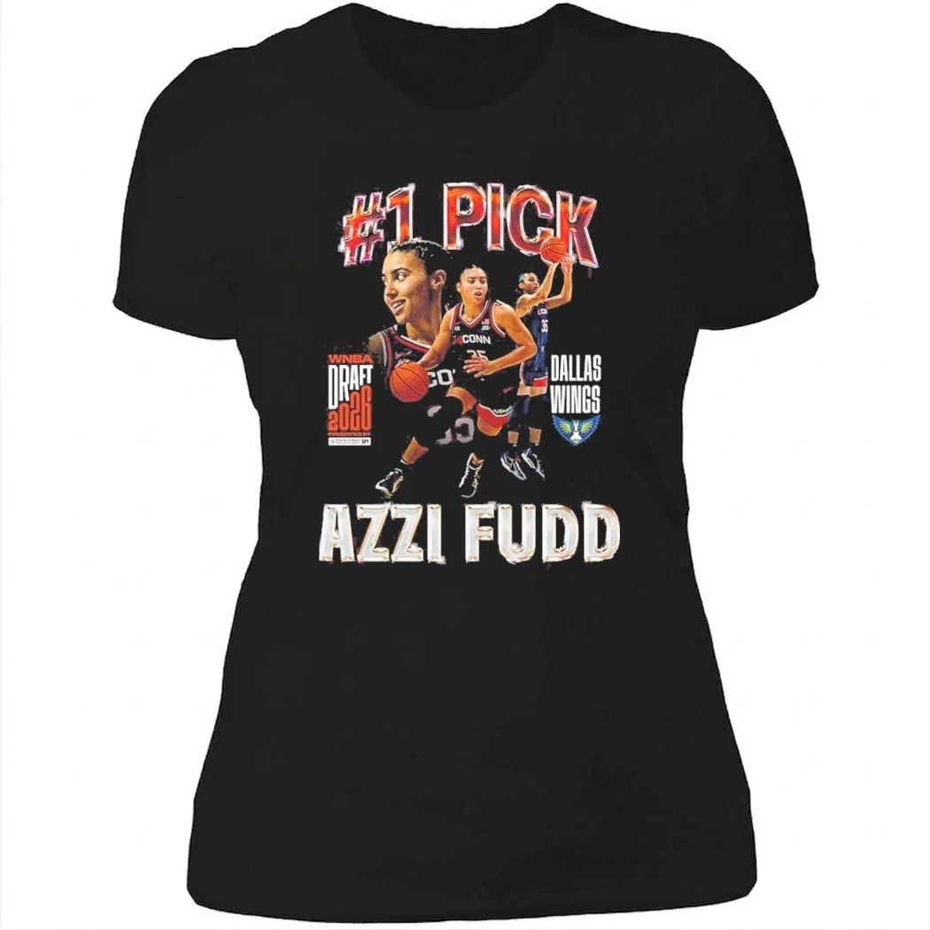 Azzi Fudd No 1 Overall Pick The 2026 WNBA Draft Shirt