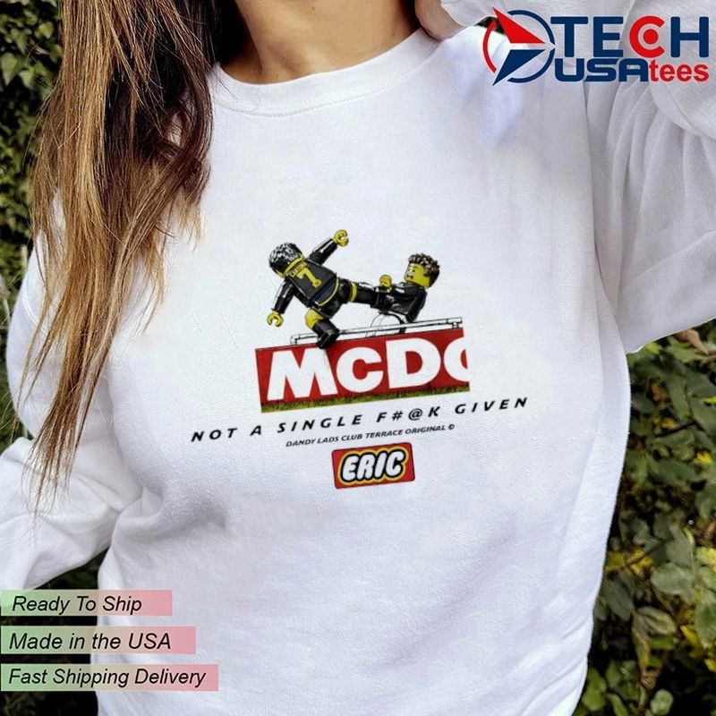 Manchester United not a single fck given lego shirt